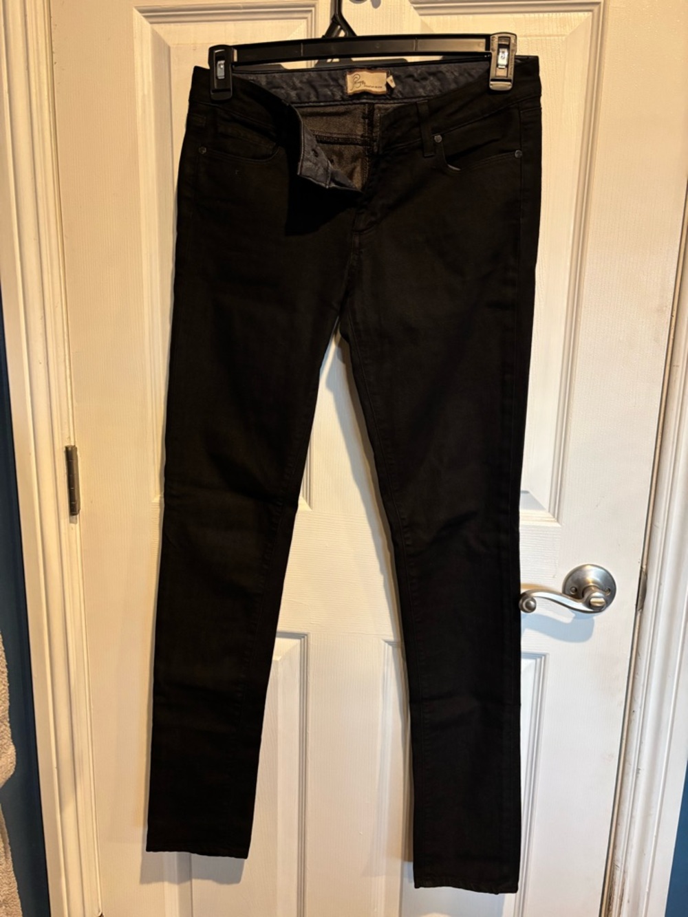 PAIGE Women’s Black Skinny Jeans - Slim Fit